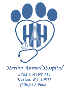 Harlan Animal Hospital Logo